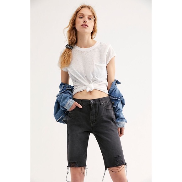 free people caroline cut off shorts